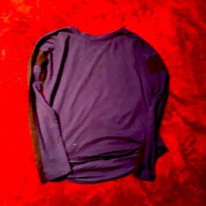 Cute blue with black see through arm whole things